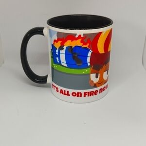 It's All on Fire Now coffee mug
